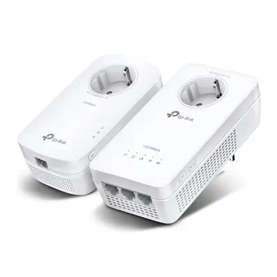 TP-Link TL-WPA8631P KIT Adaptateur réseau CPL 300 Mbit/s Ethernet/LAN Wifi Blanc 2 pièce(s) - Accessoire Réseau - visuel 1