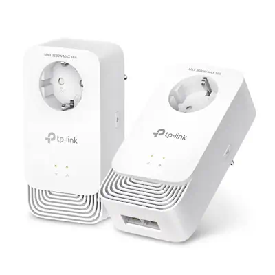 TP-Link PG2400P KIT Adaptateur réseau CPL 1428 Mbit/s Ethernet/LAN Blanc 2 pièce(s) - Accessoire Réseau - visuel 1