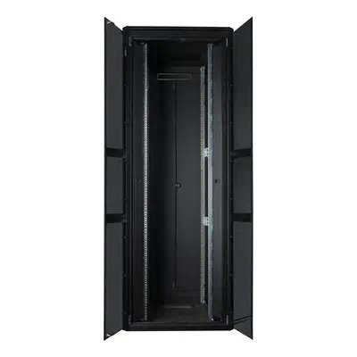 LOGON RDL42U81BL étagère 42U Rack autonome Noir - Rack et Armoire - visuel 2