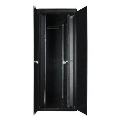 LOGON RDL46U61BL étagère 46U Rack autonome Noir - Rack et Armoire - visuel 2