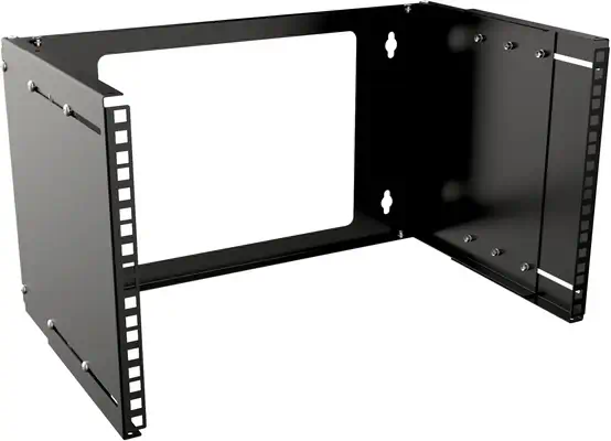 Lanview RAR210BL étagère 6U Rack monté sur le mur Noir - Rack et Armoire - visuel 1