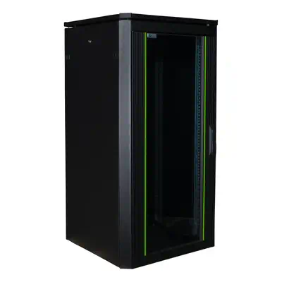 LOGON RDL22U66BL étagère 22U Rack autonome Noir - Rack et Armoire - visuel 3