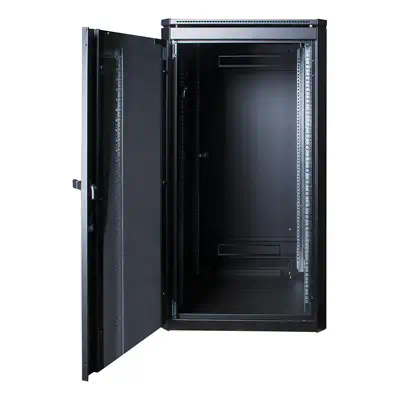 LOGON RDL22U68BL étagère 22U Rack autonome Noir - Rack et Armoire - visuel 2