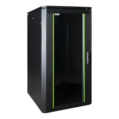 LOGON RDL22U68BL étagère 22U Rack autonome Noir - Rack et Armoire - visuel 1