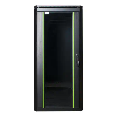 LOGON RDL26U61BL étagère 26U Rack autonome Noir - Rack et Armoire - visuel 1