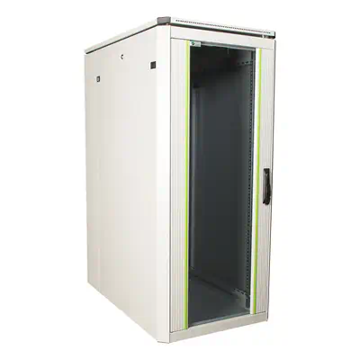 LOGON RDL26U61WH étagère 26U Rack autonome Noir - Rack et Armoire - visuel 3