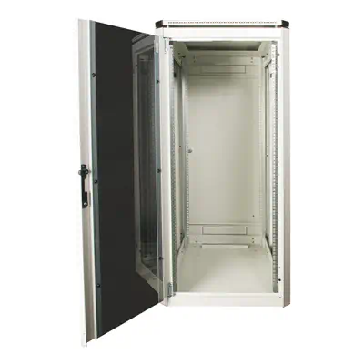 LOGON RDL26U61WH étagère 26U Rack autonome Noir - Rack et Armoire - visuel 2