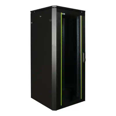 LOGON RDL26U66BL étagère 26U Rack autonome Noir - Rack et Armoire - visuel 3