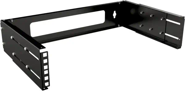 Lanview RAR200BL étagère 2U Rack monté sur le mur Noir - Rack et Armoire - visuel 1