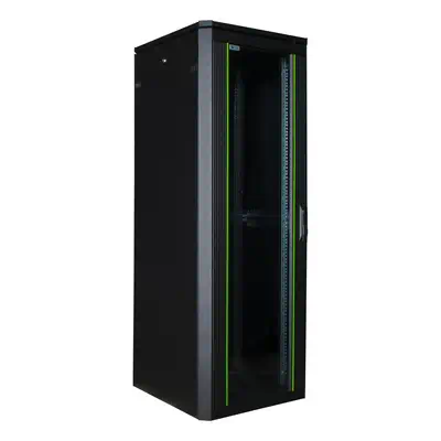 LOGON RDL32U61BL étagère 32U Rack autonome Noir - Rack et Armoire - visuel 3