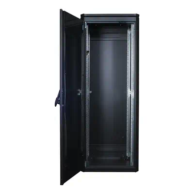 LOGON RDL32U66BL étagère 32U Rack autonome Noir - Rack et Armoire - visuel 2