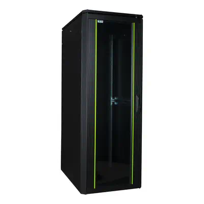 LOGON RDL32U68BL étagère 32U Rack autonome Noir - Rack et Armoire - visuel 3