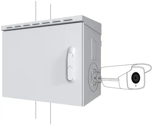Lanview RCCTV005 étagère 0U Blanc - Rack et Armoire - visuel 1