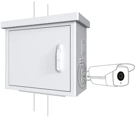 Lanview RCCTV002 étagère 0U Blanc - Rack et Armoire - visuel 1