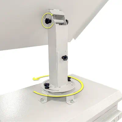 Lanview RCCTV007 étagère 12U Blanc - Rack et Armoire - visuel 4