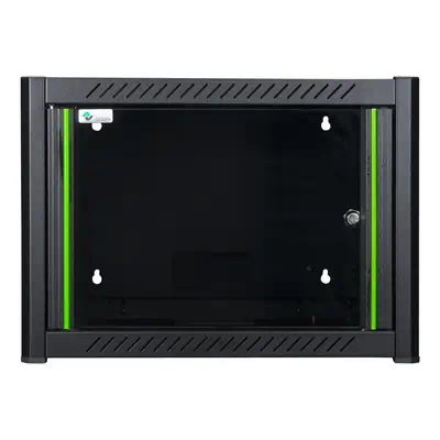 LOGON RWM07U45BL étagère 7U Rack monté sur le mur Noir - Rack et Armoire - visuel 2