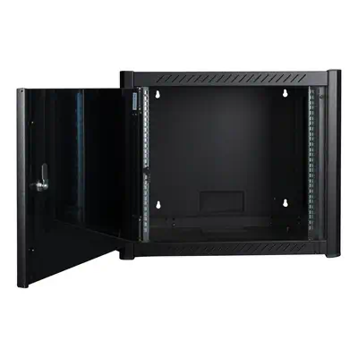 LOGON RWP09U56BL étagère 9U Rack monté sur le mur Noir - Rack et Armoire - visuel 2