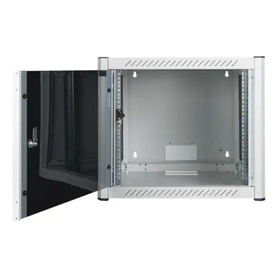 LOGON RWP09U56WH étagère 9U Rack monté sur le mur Blanc - Rack et Armoire - visuel 3