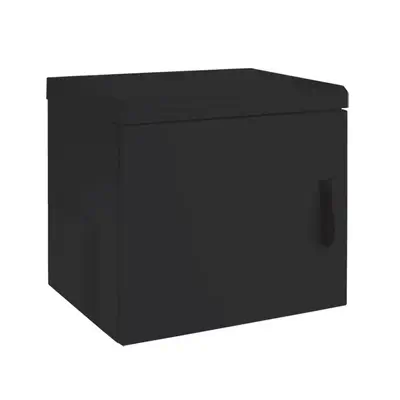 LOGON RWMIP55W12U60B étagère 55U Rack monté sur le mur Noir - Rack et Armoire - visuel 1