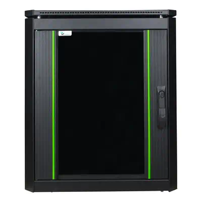 LOGON RDL12U66BL étagère 12U Rack autonome Noir - Rack et Armoire - visuel 1