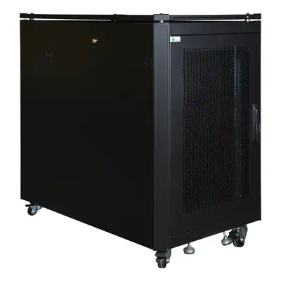 LOGON RSL16U61BL étagère 16U Rack autonome Noir - Rack et Armoire - visuel 3