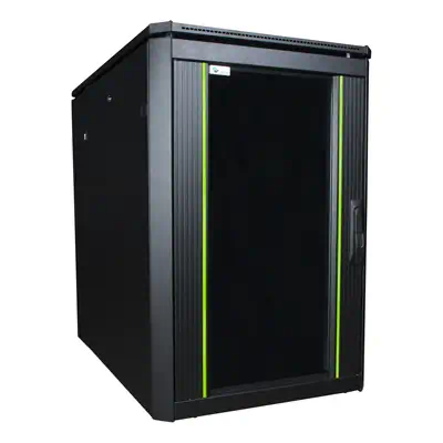 LOGON RDL16U66BL étagère 16U Rack autonome Noir - Rack et Armoire - visuel 2