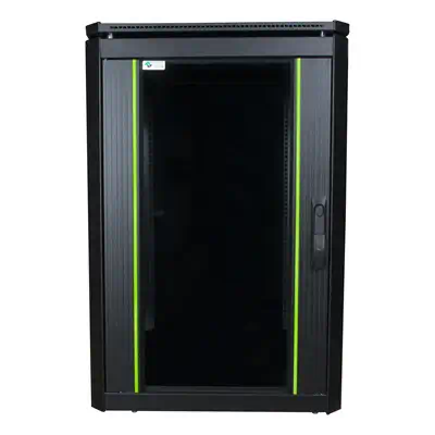 LOGON RDL16U66BL étagère 16U Rack autonome Noir - Rack et Armoire - visuel 1