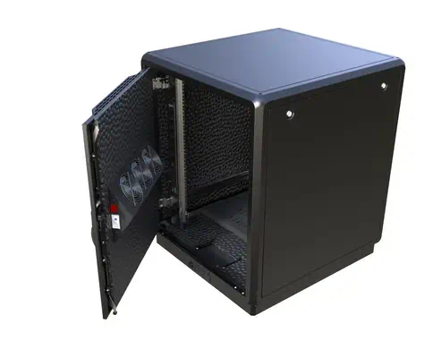 Lanview RDLAK16U758BL étagère 16U Rack autonome Noir - Rack et Armoire - visuel 2