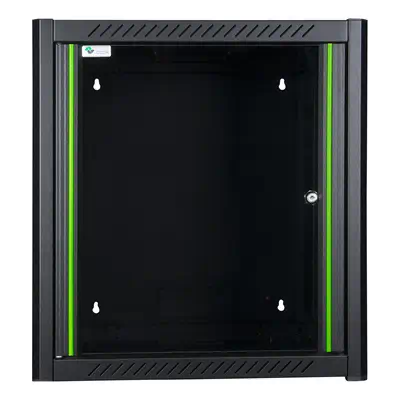 LOGON RWM12U45BL étagère 12U Rack monté sur le mur Noir - Rack et Armoire - visuel 2