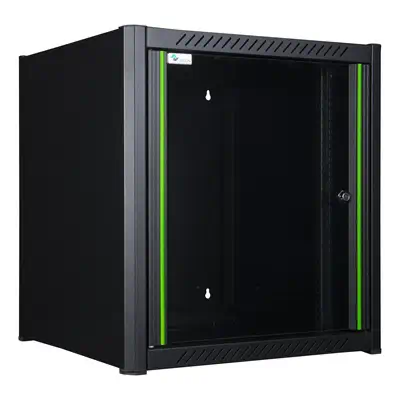 LOGON RWM12U45BL étagère 12U Rack monté sur le mur Noir - Rack et Armoire - visuel 1
