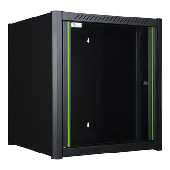 LOGON RWM12U45BL étagère 12U Rack monté sur le mur Noir livraison rapide
