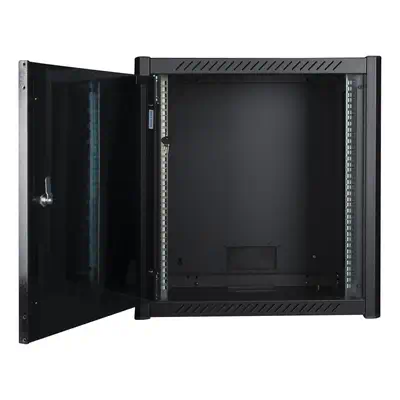 LOGON RWP12U45BL étagère 12U Rack monté sur le mur Noir - Rack et Armoire - visuel 2