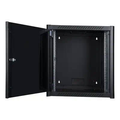 LOGON RWM12U56BL étagère 12U Rack monté sur le mur Noir - Rack et Armoire - visuel 1