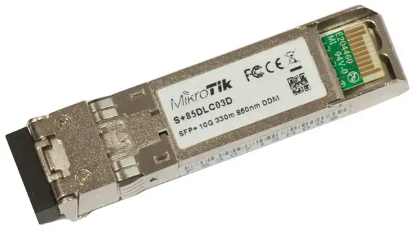 Mikrotik S+85DLC03D module émetteur-récepteur de réseau Fibre optique 10000 Mbit/s SFP+ 850 nm - Accessoire Réseau - visuel 1