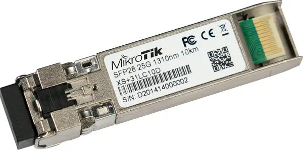 Mikrotik XS+31LC10D module émetteur-récepteur de réseau Fibre optique 25000 Mbit/s SFP28 1310 nm - Accessoire Réseau - visuel 1