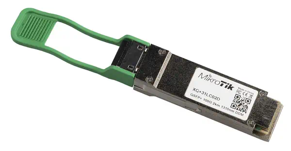 Mikrotik XQ+31LC02D module émetteur-récepteur de réseau Fibre optique 100000 Mbit/s QSFP28 1331 nm - Accessoire Réseau - visuel 1