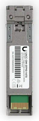 Ubiquiti UACC-OM-SFP10-1470 module émetteur-récepteur de réseau Fibre optique 11300 Mbit/s SFP+ 1470 - Accessoire Réseau - visuel 4