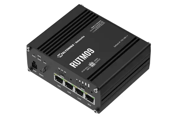 Teltonika RUTM09 Routeur connecté Gigabit Ethernet Noir - visuel 2