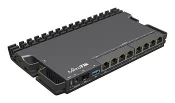 Offre Mikrotik RB5009UPR+S+IN Routeur connecté 2.5 Gigabit Ethernet, Gigabit Ethernet Noir