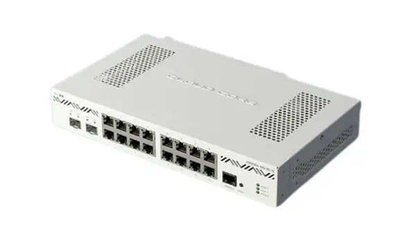 Mikrotik CCR2004-16G-2S+PC Routeur connecté Fast Ethernet Blanc - visuel 1