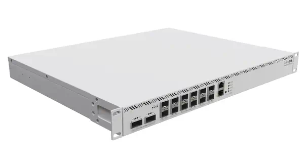 Mikrotik CCR2216-1G-12XS-2XQ Routeur connecté Gigabit Ethernet Argent - visuel 1