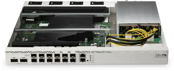 Mikrotik CCR2216-1G-12XS-2XQ Routeur connecté Gigabit Ethernet Argent - visuel 4