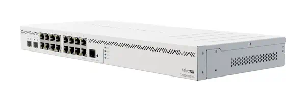Mikrotik CCR2004-16G-2S+ Routeur connecté Gigabit Ethernet Blanc - visuel 2