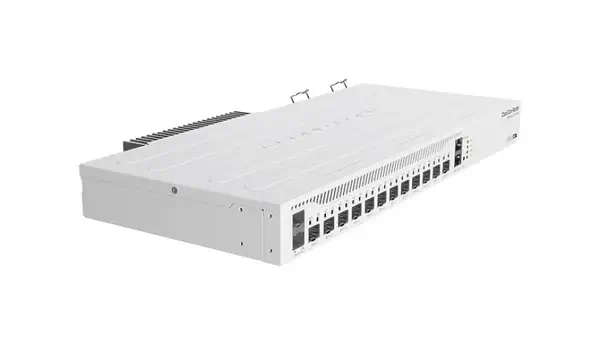 Mikrotik CCR2004-1G-12S+2XS Routeur connecté Gigabit Ethernet Blanc - visuel 2