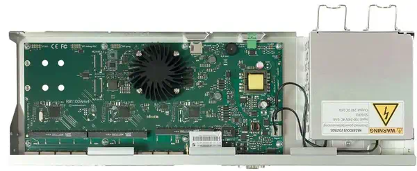 Mikrotik RB1100AHx4 Routeur connecté Gigabit Ethernet Acier inoxydable - visuel 3