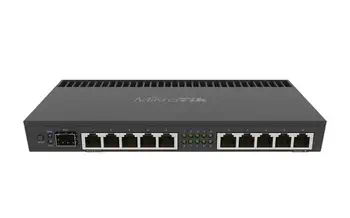 Revendeur officiel Mikrotik RB4011IGS+RM Routeur connecté Gigabit Ethernet Noir