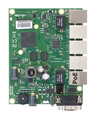 Mikrotik RB450Gx4 Routeur connecté Gigabit Ethernet Vert - visuel 1