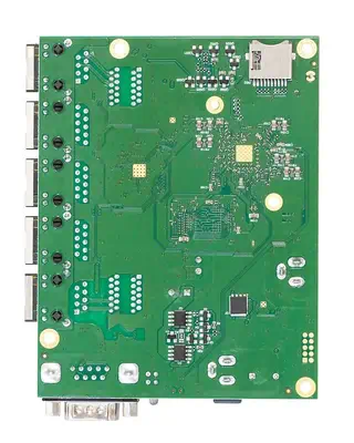 Mikrotik RB450Gx4 Routeur connecté Gigabit Ethernet Vert - visuel 2