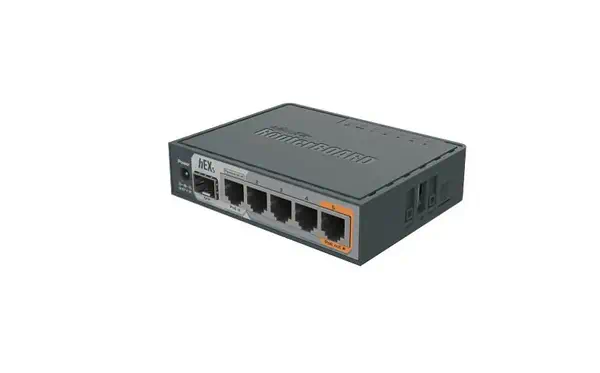 Mikrotik hEX S Routeur connecté Gigabit Ethernet Noir - visuel 2