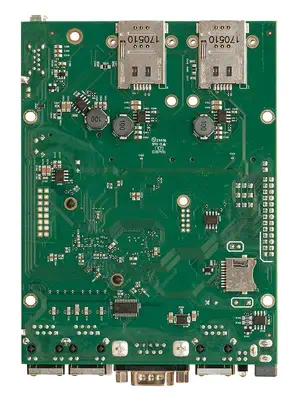 Mikrotik RBM33G Routeur connecté Noir, Vert, Gris - visuel 2